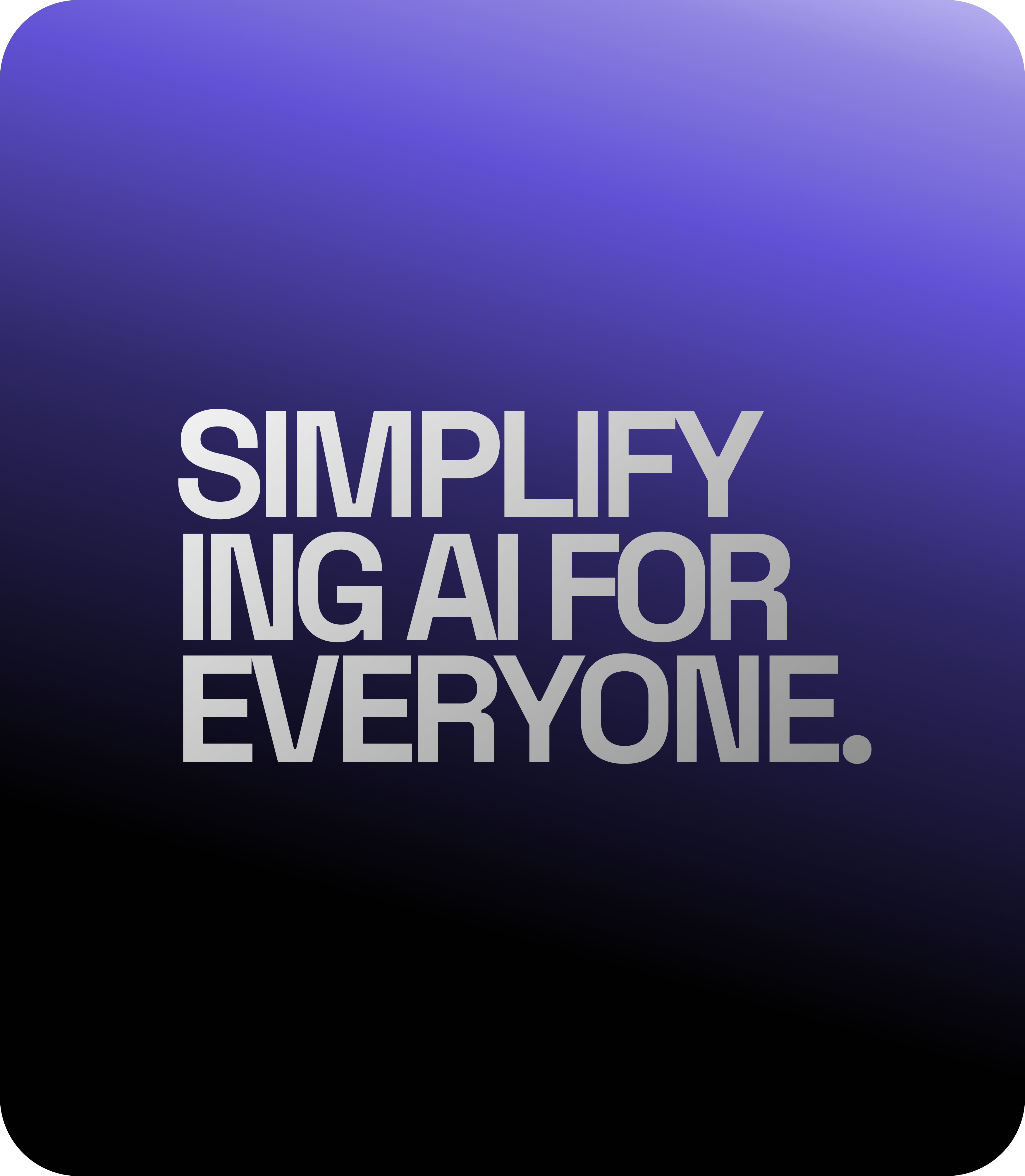 AI for everyone - learners and young professionals